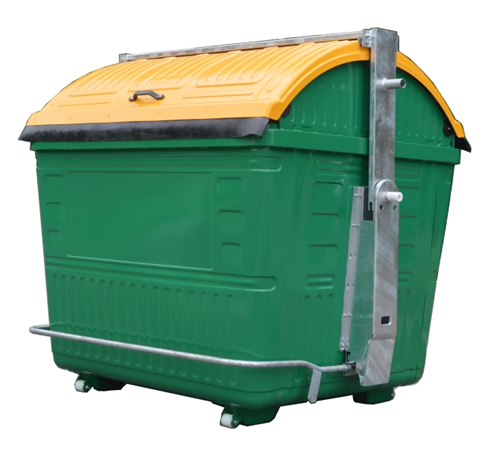 Individualizuota spalva / logotipas 2400/3200 litrų pramoninė mobilioji šiukšlių dėžė